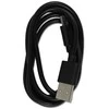 USB kabelis 2GO USB-A - mikroUSB 1 m Juodas (795201)