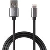 Kabelis USB 2GO Lightning - USB-B 1 m Pilka (795810)