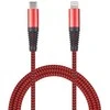 2GO USB laidas Datenkabel-raudona-100cm, skirtas Apple 8-Pin USB Type-C