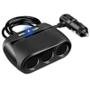 2GO 2GO 3-Fach Kfz-Verteiler + 2x USB