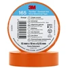 3M 3M Temflex™ 165 165OR1E Isoleringsbånd #####Temflex™ 165 Oranžinis (L x B) 10 m x 15 mm 1 stk