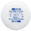 3M 2125, kietųjų dalelių filtras, 2 vnt., P2
