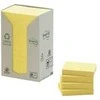 3M Post-it Organiniai lipdukai POST-IT (653-1T), 38x51mm, 24x100 kortelės, geltona