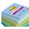 Lipnūs lapeliai užrašams 3M Post-it® Super Sticky Oasis, 76x76mm, 5 vnt. po 90 lapelių