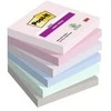 „Post-It 7100259204, kvadrato formos, mėlyna, žalia, pilka, rožinė, violetinė, popierius, 76 mm, 76 mm, 90 lapelių“