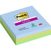 Post It 3M 3M Post-it® Super Sticky XL lapeliai, OASIS, linijuoti, 101x101 mm, 6x90 lapų.