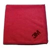 3M 7100087657, Mikropluoštas, Raudona, Skalbti skalbimo mašina, 95 °C, 360 mm, 360 mm