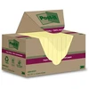 3M Post-it Super Sticky Recycle Canary geltona 47,6x47,6mm - su 12 vnt.