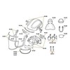 3M adapter and screws for P3 mounting