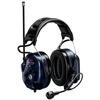 Apsauginės ausinės 3M Peltor WS LiteCom Plus; 33 dB; mėlynos