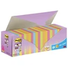3M Post-it, Square, Mėlyna, Žalias, Oranžinis, Rožinė, Geltona, Paper, 60%, 76 mm, 100 sheets