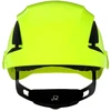 3M SecureFit X5514V-CE-4 Apsauginis šalmas, ventiliuojamas, su UV jutikliu, neoninės žalios spalvos, EN 397 (X5514V-CE-4)
