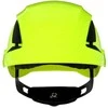 3M SecureFit X5514V-CE-4 Apsauginis šalmas, ventiliuojamas, su UV jutikliu, neoninės žalios spalvos, EN 397 (X5514V-CE-4)