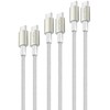 Kabelis USB 4smarts USB-C - USB-C 3 m Baltas (540656)