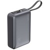 4smarts 541409, 20000 mAh, ličio polimeras (LiPo), Hisilicon FCP, maitinimo šaltinis 3.0, greitas įkrovimas 3.0, 45 W, pilka