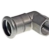 Aalberts integrated piping systemsBV VSH XPress RF 304 alkūnė 90 laipsnių - alkūnės adapteris MN 22XR3/4 R2409.