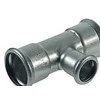 Aalberts integrated piping systemsBV VSH T formos detalė 76,1-22-76,1 mm - M formos dėklas XPress nerūdijančio plieno presui