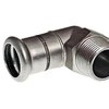 Aalberts integrated piping systemsBV VSH XPress RF 304 alkūnė 90 laipsnių - kampinis adapteris MN 22XR3/4 R2428.
