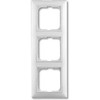 ABB-basic55 Rėmas, matinės baltos spalvos, 3 moduliai