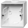 ABB-basic55 Pagrindas, matinės baltos spalvos, 1 modulis, pristatomas be rėmo