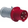Amphenol CEE kištukas 5 polių 63A 415VAC IP44 6H