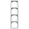 fix-pro ABB „Impressivo Frame“ 4 modulių, baltas blizgus (RAL9016), 85 x 298 mm