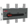 ABB OT1600E03W8P, Sukamasis jungiklis, 3P, Laidinis, Plastikas, Juodas, IP65