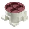 ABB Prie sienos montuojama ir įleidžiama dėžutė, Euro 1 modulis. Gylis: 47 mm.