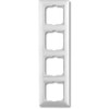 ABB-basic55 Rėmas, blizgiai baltas, 4 moduliai