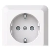 ABB SAGA IP21 signalinė rozetė balta