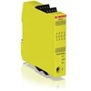 ABB Saugos relė su 3 NO + 1 NC relės išėjimais, 85265V AC / 120375V DC, rankinis arba automatinis atstatymas, 1 arba 2 kanalai