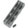 ABB Dviguba saugiklių juosta DIN 00 2 vid. Nominali srovė A: maks. 63 Kabelio skerspjūvis: 6-25 mm² Montavimo plotis 105 mm