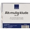Abena universalios šluostės 38x38 cm - įvairiaspalvės, skalbiamos, sertifikuotos „Oeko-Tex“, 20 vnt. pakuotėje