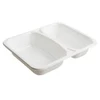 Abena Padėklas 2 skyrių 2227-2K 450/610 ml 227x178x43 mm CPET baltas, 360 vnt./kartoninėje dėžėje