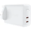 „Acefast GaN“ (JK kištukas) 2x USB C tipo 50W balta (A32 JK)