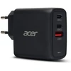 „Acer“ 67 W PD GaN įkroviklis, 2 x USB C ir 1 x USB A, ES kištukas, 100 W USB C laidas, mažmeninė pakuotė