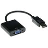 ACT 15 cm konvertavimo kabelis DisplayPort kištukas - VGA kištukas. Ilgis: 0,15 m DP kištukas - VGA kištukas 0,15 m (AK3996)