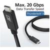 ACT USB4® 20 Gbps USB-C kabelis – 1 metras