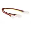 ACT AK3195 - 0,2 m - Molex (4-pin) - 4 x Molex (4-pin) - Männlich/Weiblich (AK3195)