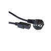 ACT „Advanced Cable Technology“ CEE 7/7 - C13 - 10,00 m 10 m CEE7/7 C13 jungties juodas maitinimo kabelis (AK5127)
