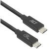 ACT USB4® 20 Gbps 240 W USB Type-C® kabelis, USB-IF sertifikuotas, 2 metrai