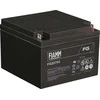 Fiamm švino rūgšties akumuliatorius 12 V / 27 Ah su teigiamo poliaus plokštele, Ø 5,5 mm (plokštas geležis su kiauryme) (I x P x A) 166 x 175 x 125 mm