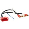 ACV 13-1445-01, ISO adapteris, Audi A2 (8Z) 1999-11-07, Audi A3 (8P) 2003-03-2006 (tik su 1 DIN radiju), Audi A3 (8L)..., Daugiaspalvis