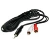 ACV Adapterio laidas 3,5 mm minijack į Phono 1,5 metro