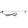 ACV AM/FM antena, universali, DIN, chromuota, 118 cm