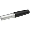 Adapteris Vikan 15.5x2.6x2.6 cm juodas aliuminio/PP