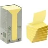 Post-It 7000033934, kvadrato formos, geltonas, popierius, 100%, Mėlynas ANGEL, 76 mm