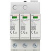 AEG NUX1000FM - PV trumpalaikių nuotėkių apsauga, T2, (L-L) 1000 V DC, maks. 8 / 20 µs trumpalaikė nuotėkio srovė 40 kA