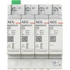 AEG NUX275-3NFM - Kintamosios srovės trumpalaikio nuotėkio apsauga, T2, (L-N) 275 V AC, maks. 8/20 µs trumpalaikio nuotėkio srovė 40 kA