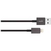 Aevoe „Moshi Lightning“ – USB, 1 m, „Lightning“, USB A, juodas, USB 2.0, „Phone 5“, „iPod touch“ (5-osios kartos), „iPod nano“ (7-osios kartos), „iPad“ (4-osios kartos), „iPad mini“
